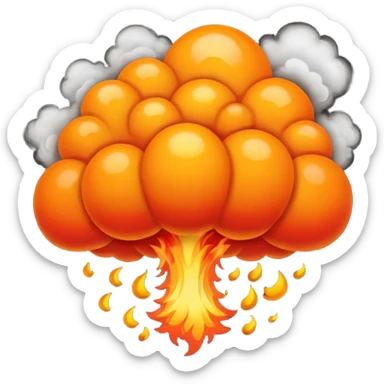 EXPLOSION sticker