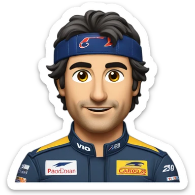Carlos sainz sticker