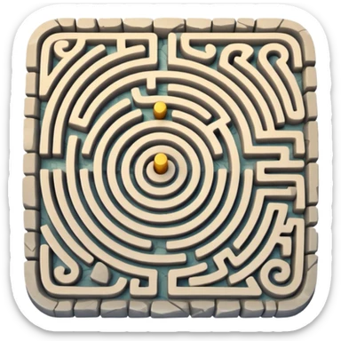 labirinto sticker