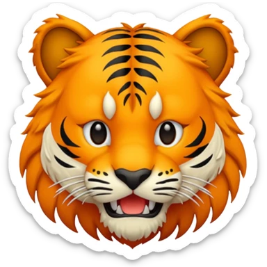 Saber tooth tiger emoji? sticker