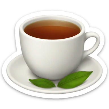 Tea sticker