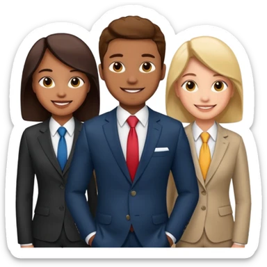 partners business sticker