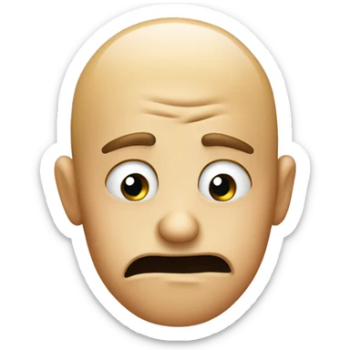 someone covering their nose because of a stinky smell with a disgusted look on their face sticker