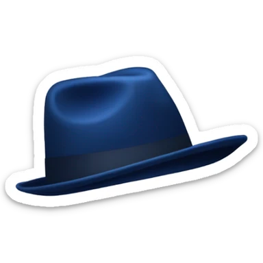 Darl blue hat sticker