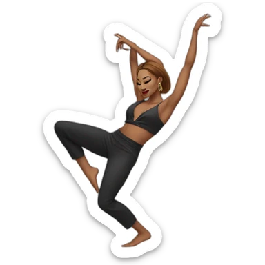 Voguing pose sticker