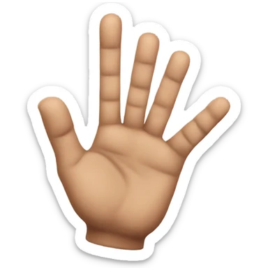 Mad emoji fingers twisted  sticker