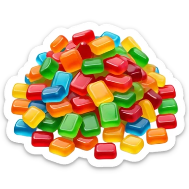 gummy candies  sticker