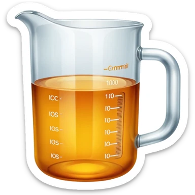 Measuring Cup sticker