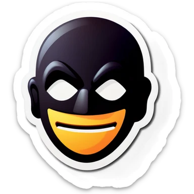 Robber Emoji  sticker