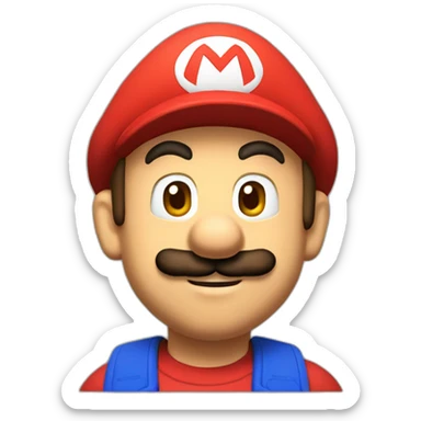 Mario mdr sticker