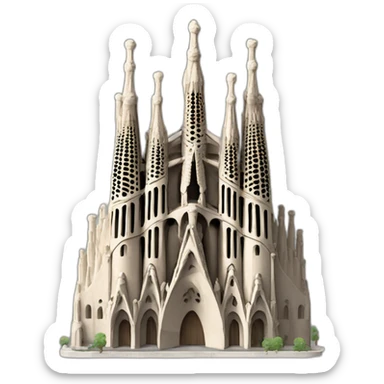 Sagrada familia sticker