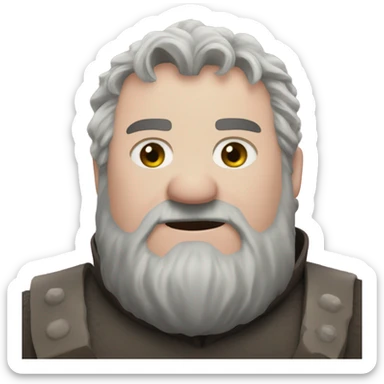 happy hodor heart eyes sticker