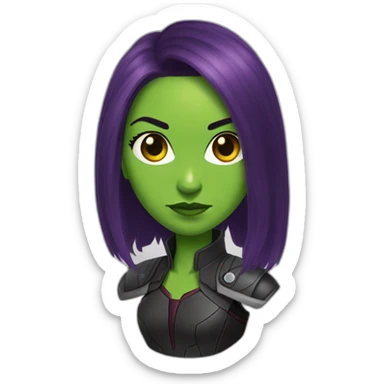 gamora sticker