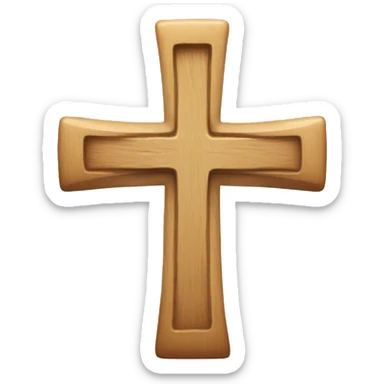 Cross sticker