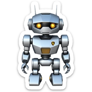 a Lamborghini from the movie Transformers  robot  sticker