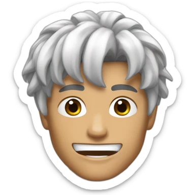 Baki l'homme le plus fort du monde sticker