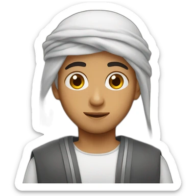 arabic boy sticker