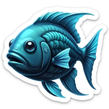 Abyssal fish  sticker