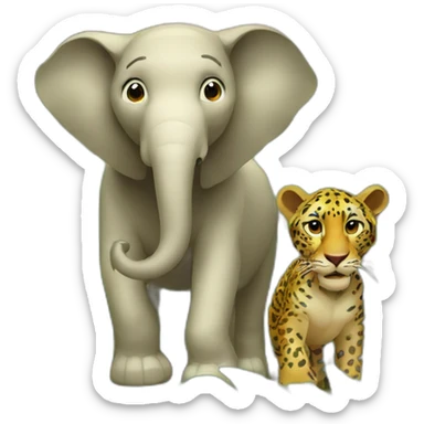 jungle safari sticker