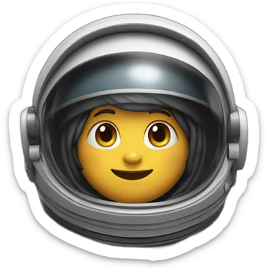 Astronot Indonesia sticker