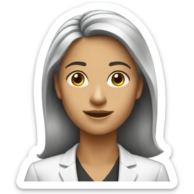 female investor sticker