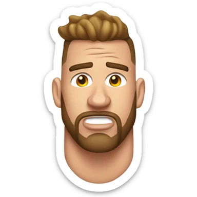 Travis Kelce crying  sticker