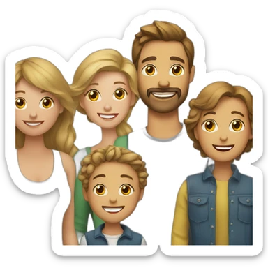 familie sticker
