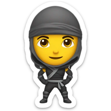 Ninja Warrior Athlete sticker