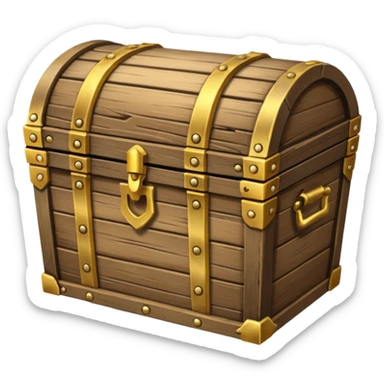 treasure chest sticker