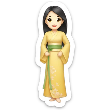 ao-dai sticker