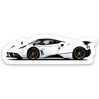 Pagani Huayra sticker