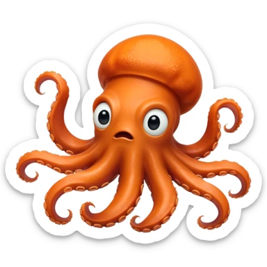 young flapjack octopus from Disney Pixar's animated film Finding Nemo sticker