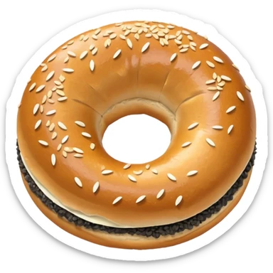 bagle different types sticker