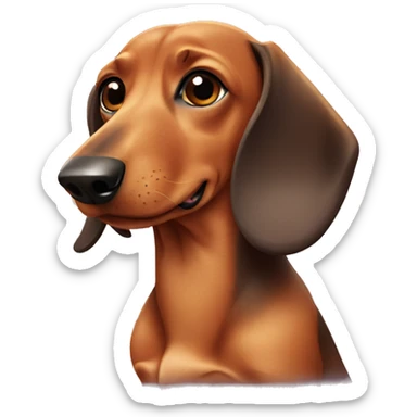 dachshund sticker