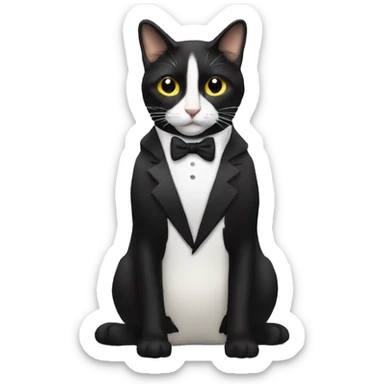 tux on tux sticker