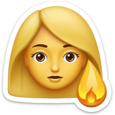 Емодзі малина, рожевого кольору sticker