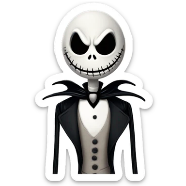 Jack skellington  sticker