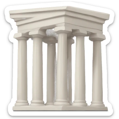 GREEK pillar sticker