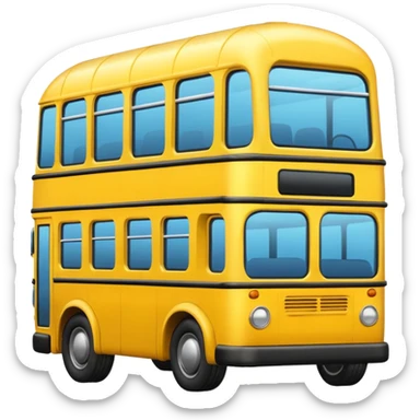 Crea un emoji de transporte público sticker