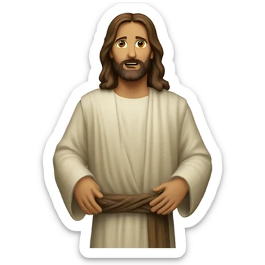 Jesus sticker