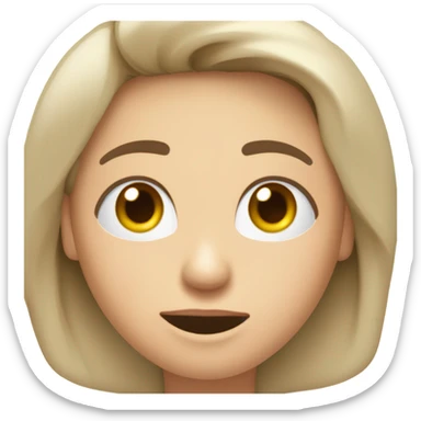 Una persona enojada diciendo "SE ACABÓ" sticker