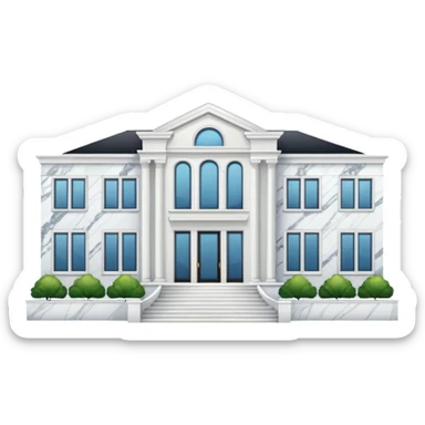 luxury mansion sticker