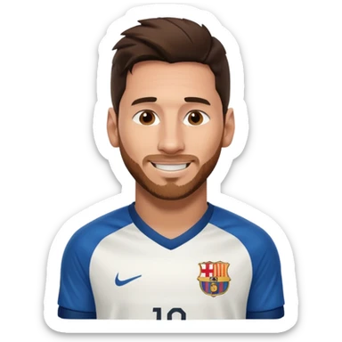 Messi forma sticker
