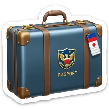 vacation equipment sticker