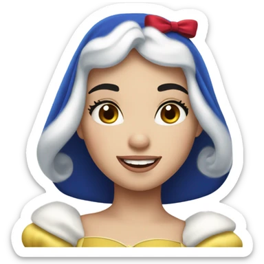 disney snow white princeds sticker