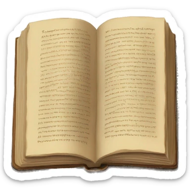 Book of the Law sticker