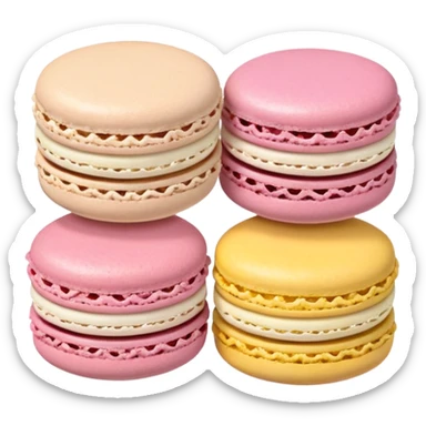 Macarons sticker