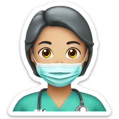  surgeon female sticker