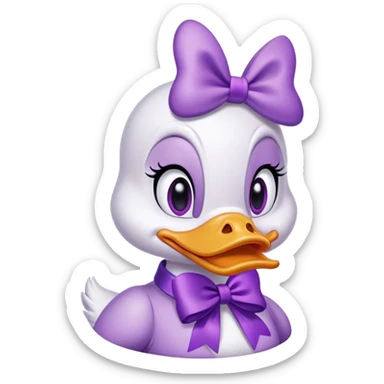 Daisy Duck from Disney sticker