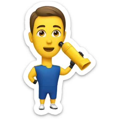 sport whistle sticker